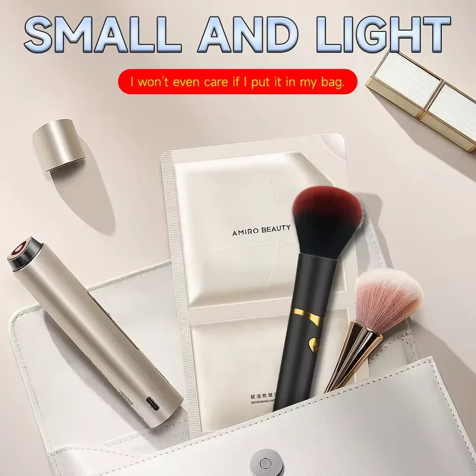 Vibrating Makeup Brush Massager Strong Shock Female Orgasm Clitoral Stimulator 7 Speed AV Wand Vibrator Adult Sex Toys for Women
