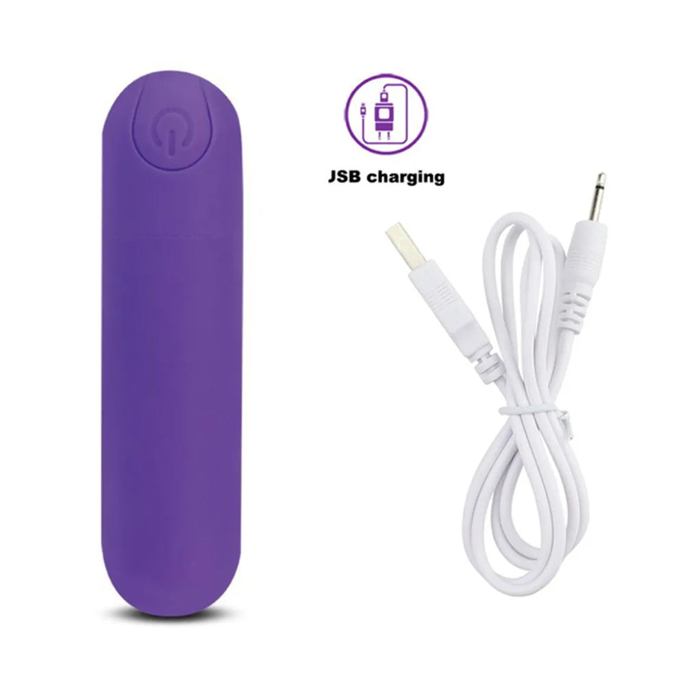 Powerful 10Speeds Mini Bullet Vibrator Clitoris Stimulator G Spot Vagina Massage Adult Sex Toys for Women Gay Female Masturbator