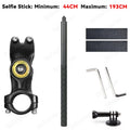 Motorcycle Bicycle Selfie Stick Monopod Mount Handlebar Bracket for Insta360 X5 X3 X4 GoPro Hero 13 12 11 10 9 8 DJI Accessories